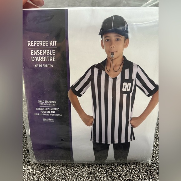 Other - NEW kids Referee kit/outfit